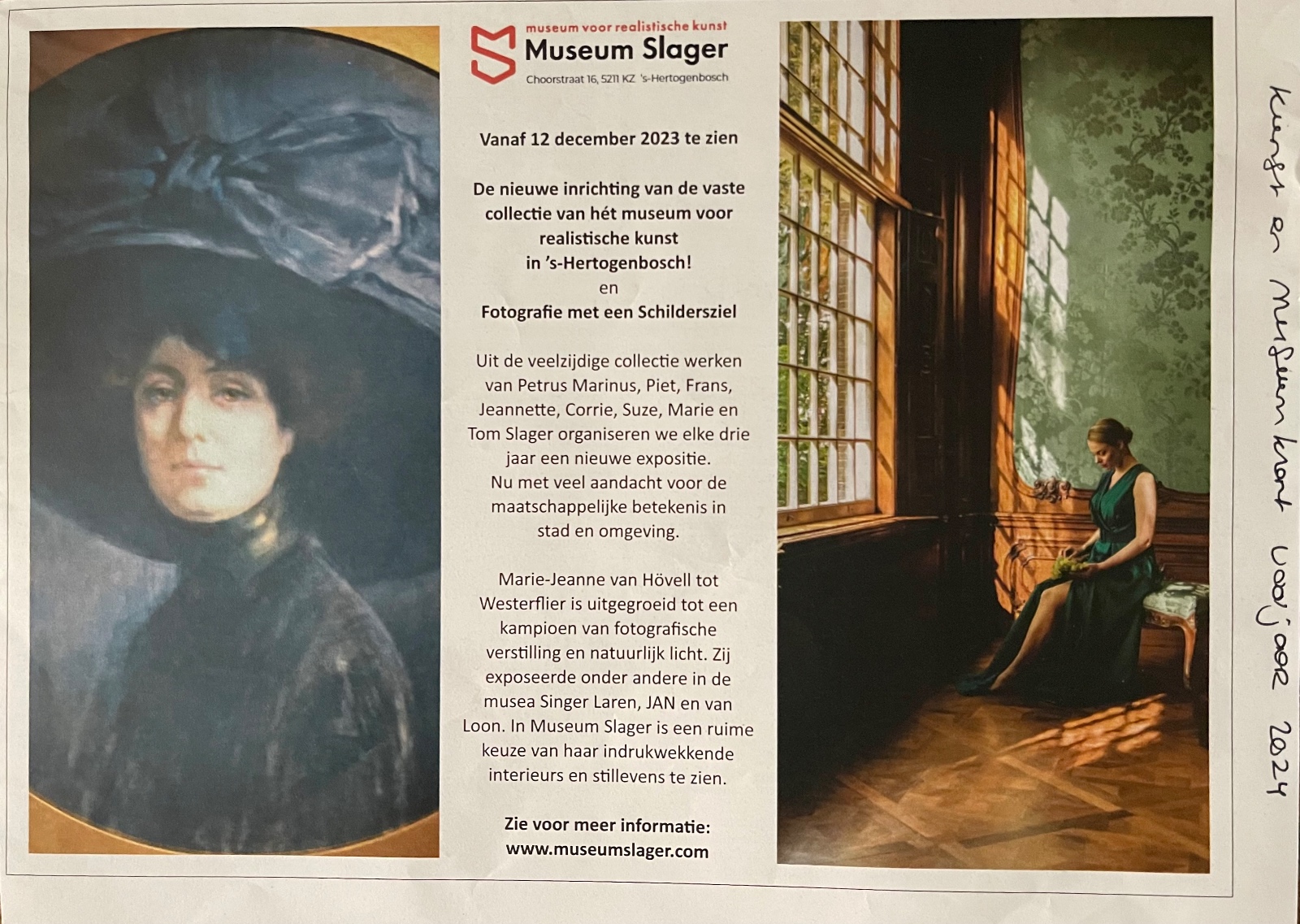 Kunst en Museumkrant voorjaar 2024